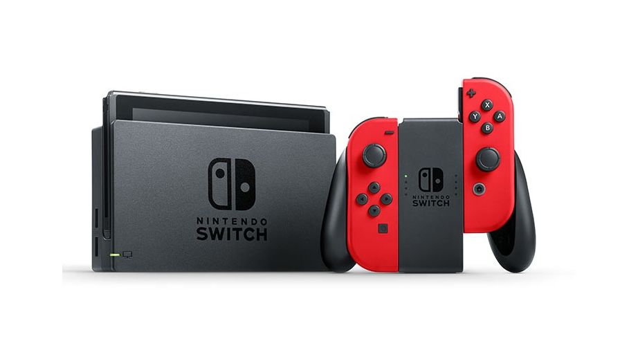 Console Nintendo Switch Red + Mario Odyssey