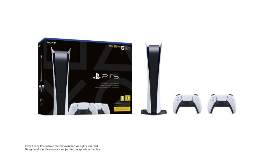 Console PS5 825GB Digital + PAD