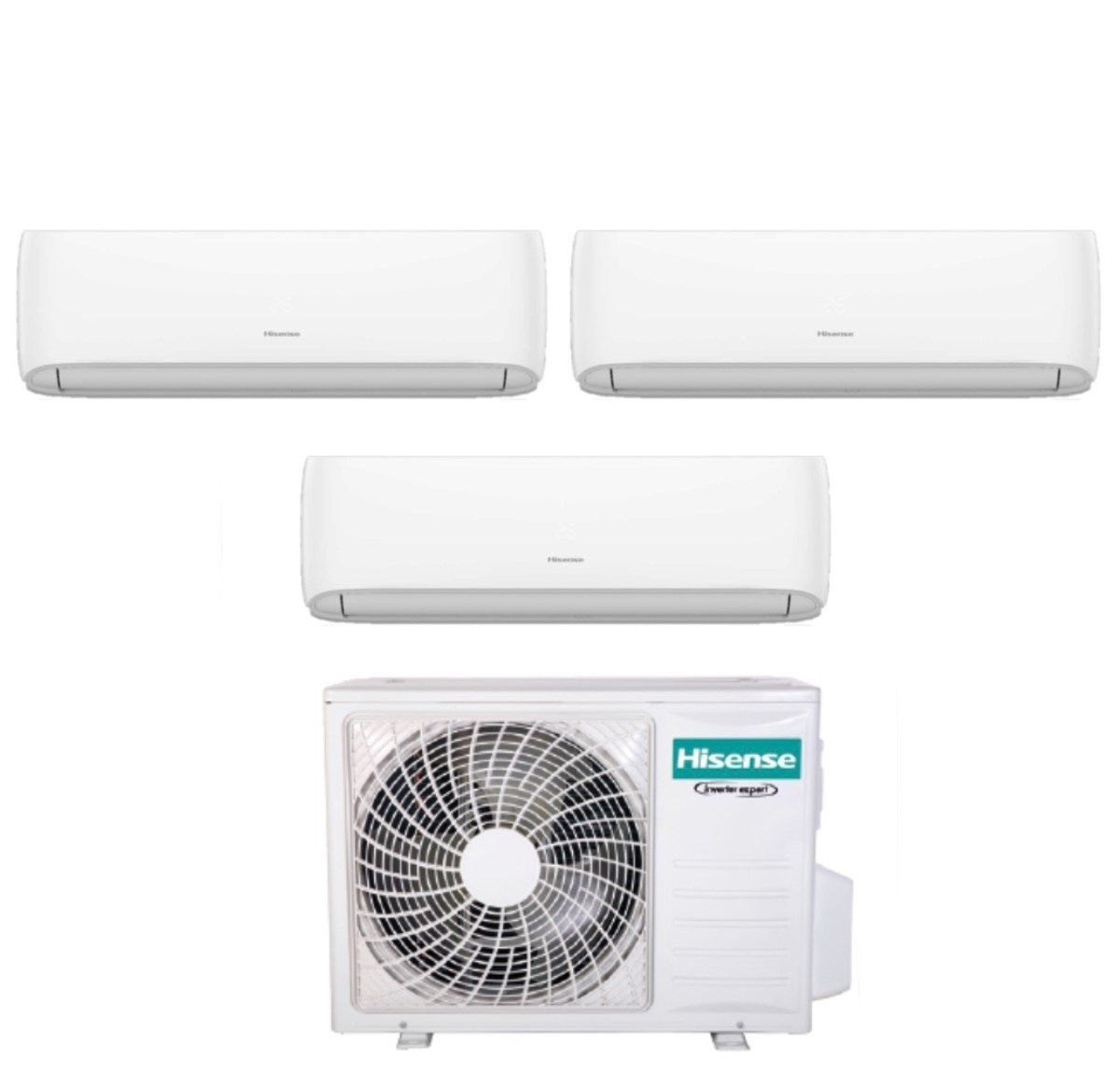 Climatizzatore Condizionatore Hisense Trial Split 12000+12000+12000 BTU R32