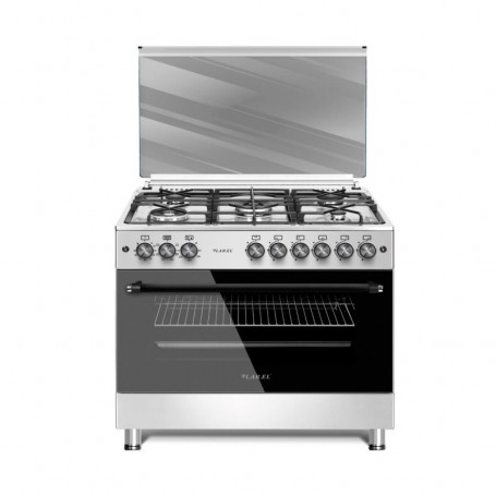 Cucina Lar.el 90x60 Inox Forno a Gas