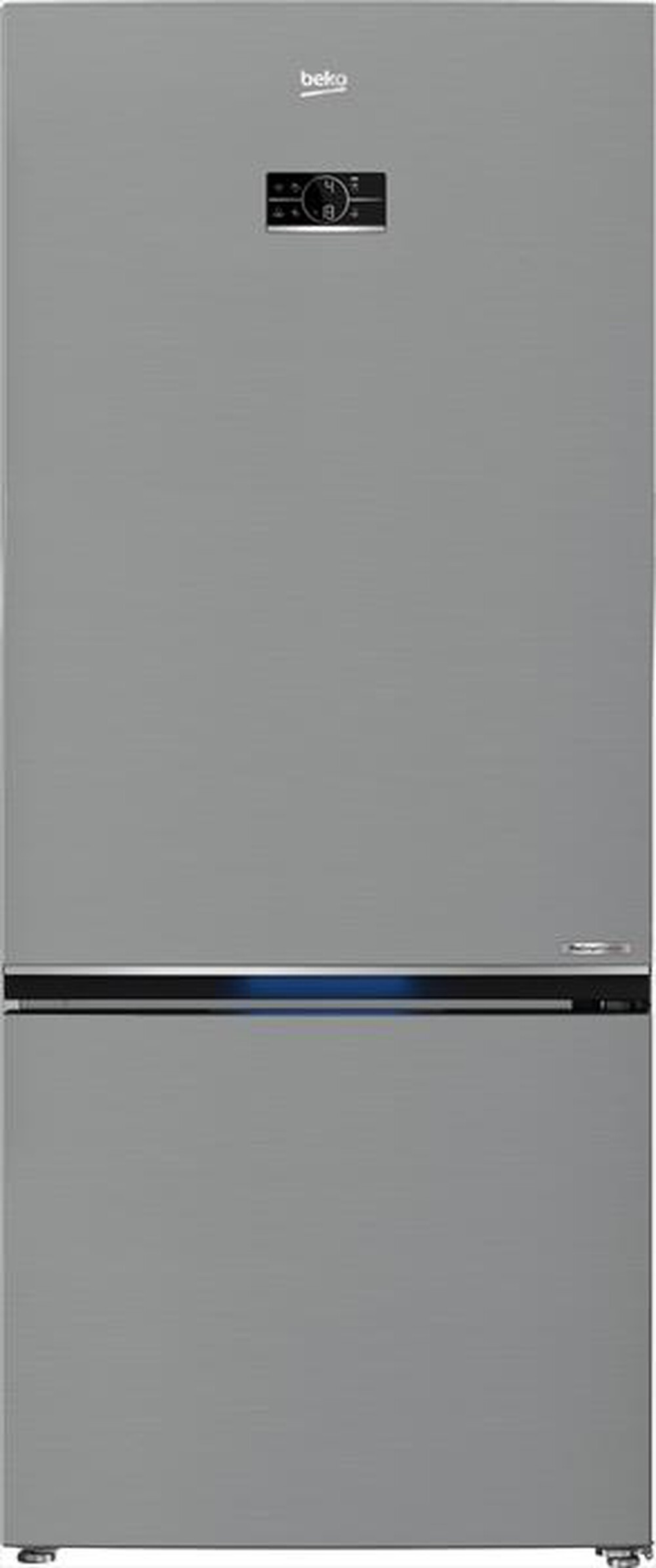 BEKO - Frigorifero combinato Classe D 551 l-Inox Look