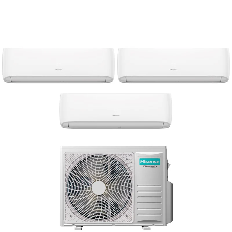 Climatizzatore Condizionatore Hisense Trial Split Inverter serie 9+12+12